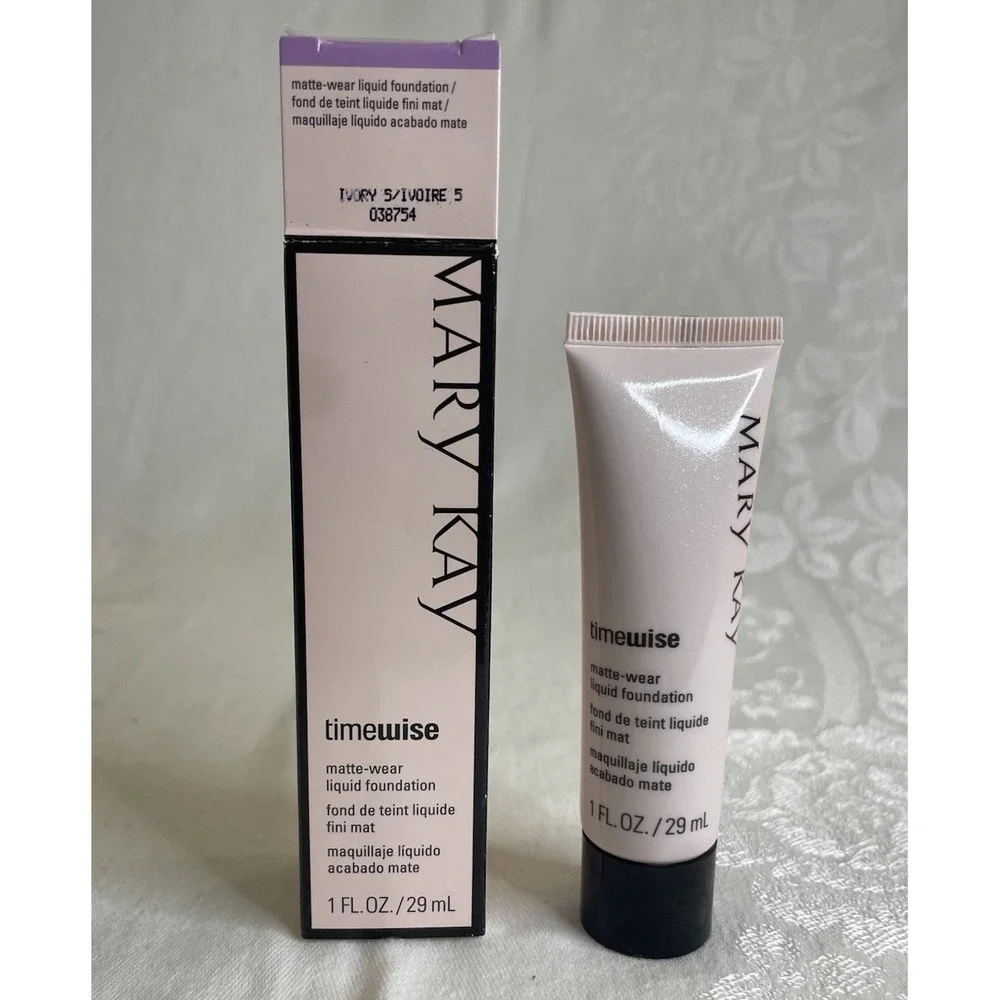 Mary Kay‎ Timewise Matte-Wear Liquid Foundation Ivory 5 038754 NEW IN BOX